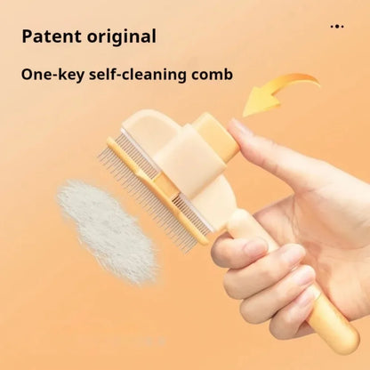 One-Click Detangling Brush